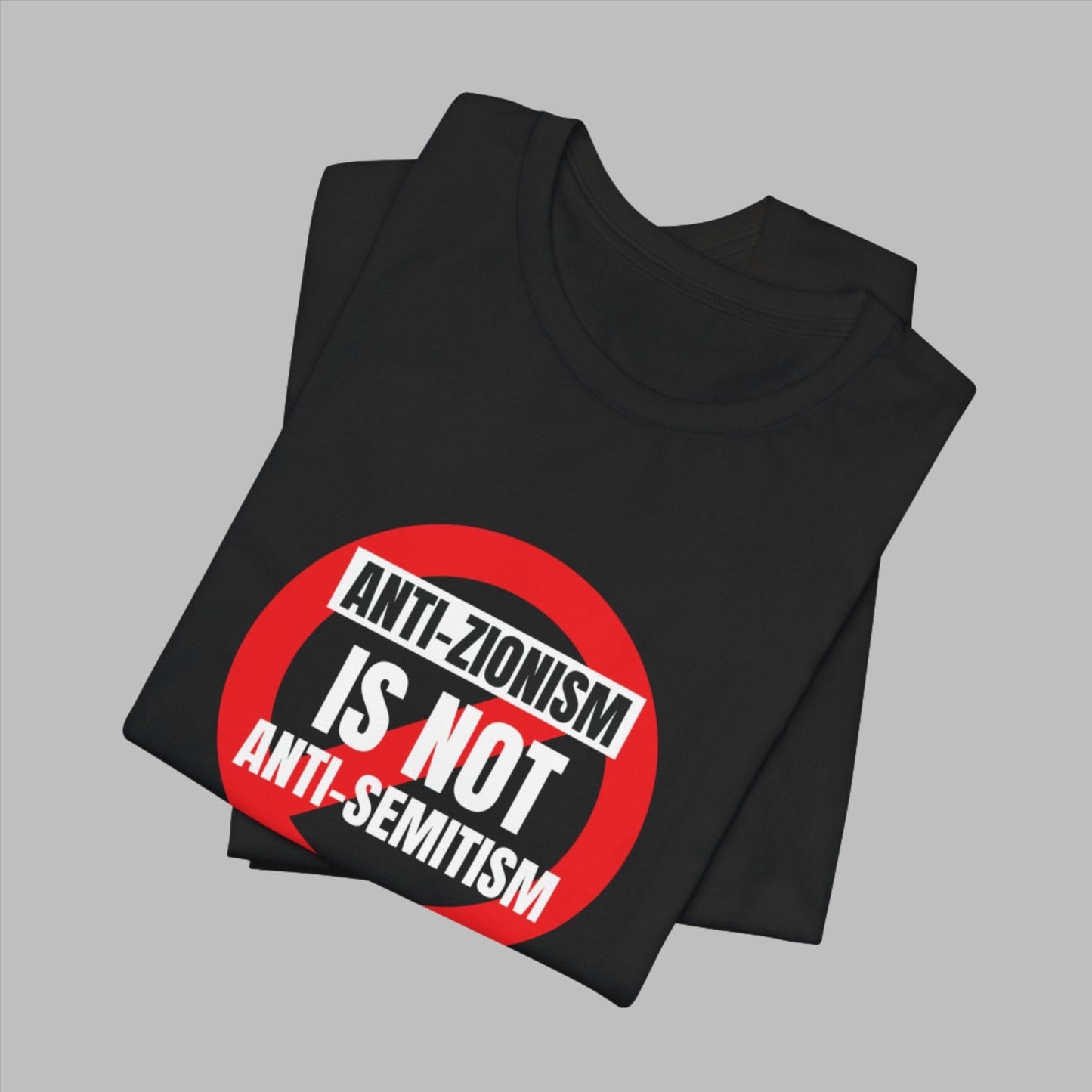 Anti-Zionism is not Anti-Semitism T-shirt - T-Shirt - Middle Shark