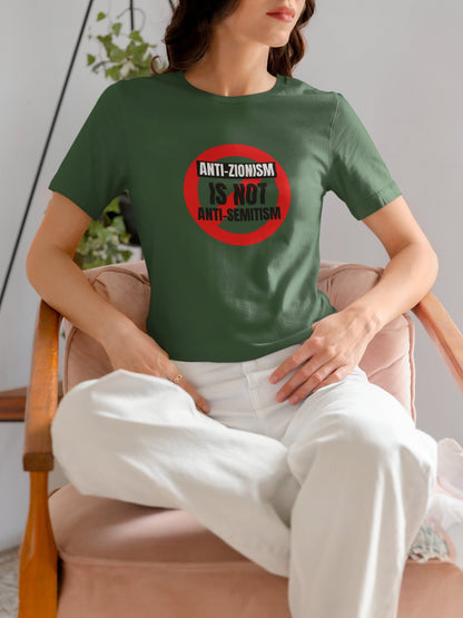 Anti-Zionism is not Anti-Semitism T-shirt - T-Shirt - Middle Shark