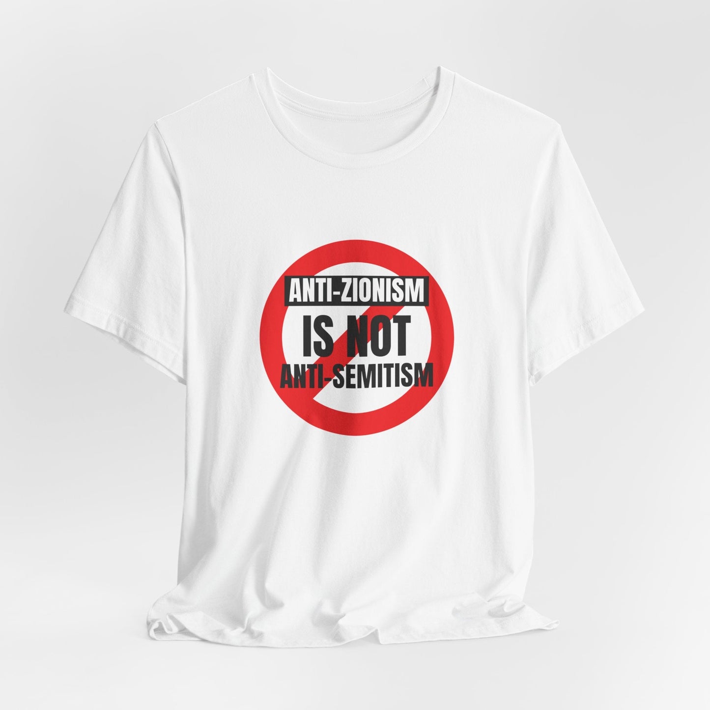 Anti-Zionism is not Anti-Semitism T-shirt - T-Shirt - Middle Shark