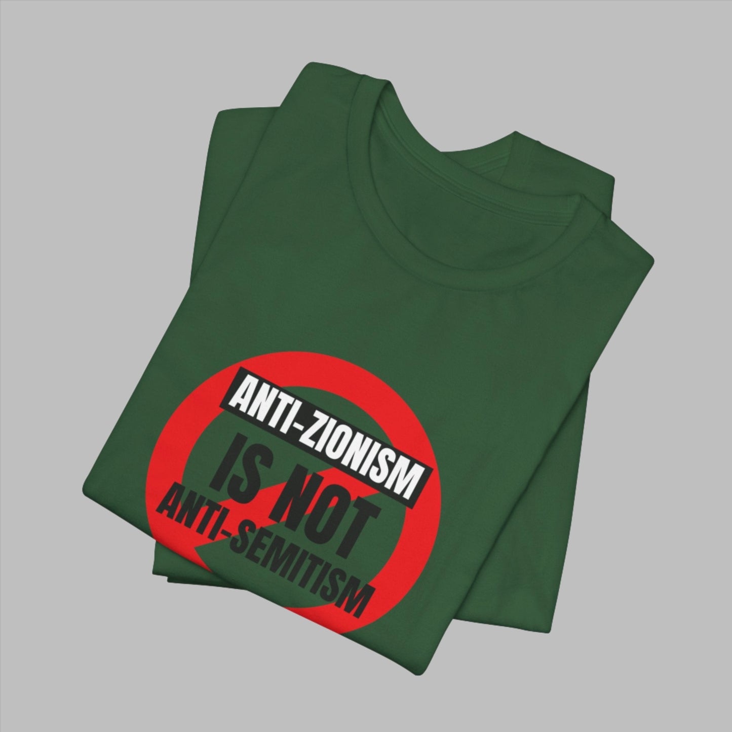 Anti-Zionism is not Anti-Semitism T-shirt - T-Shirt - Middle Shark