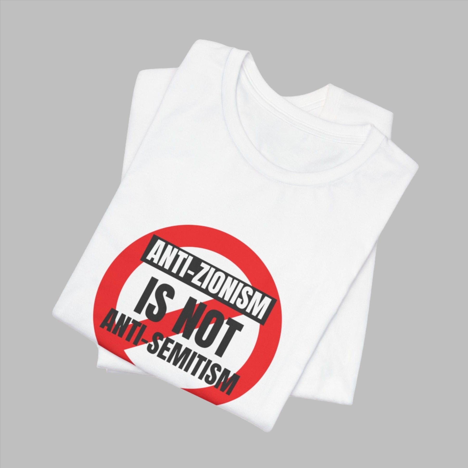 Anti-Zionism is not Anti-Semitism T-shirt - T-Shirt - Middle Shark