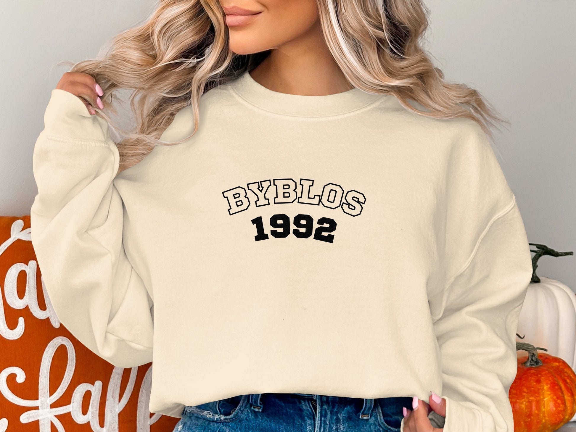 Byblos Jbeil Crewneck Sweatshirt - Sweatshirt - Middle Shark