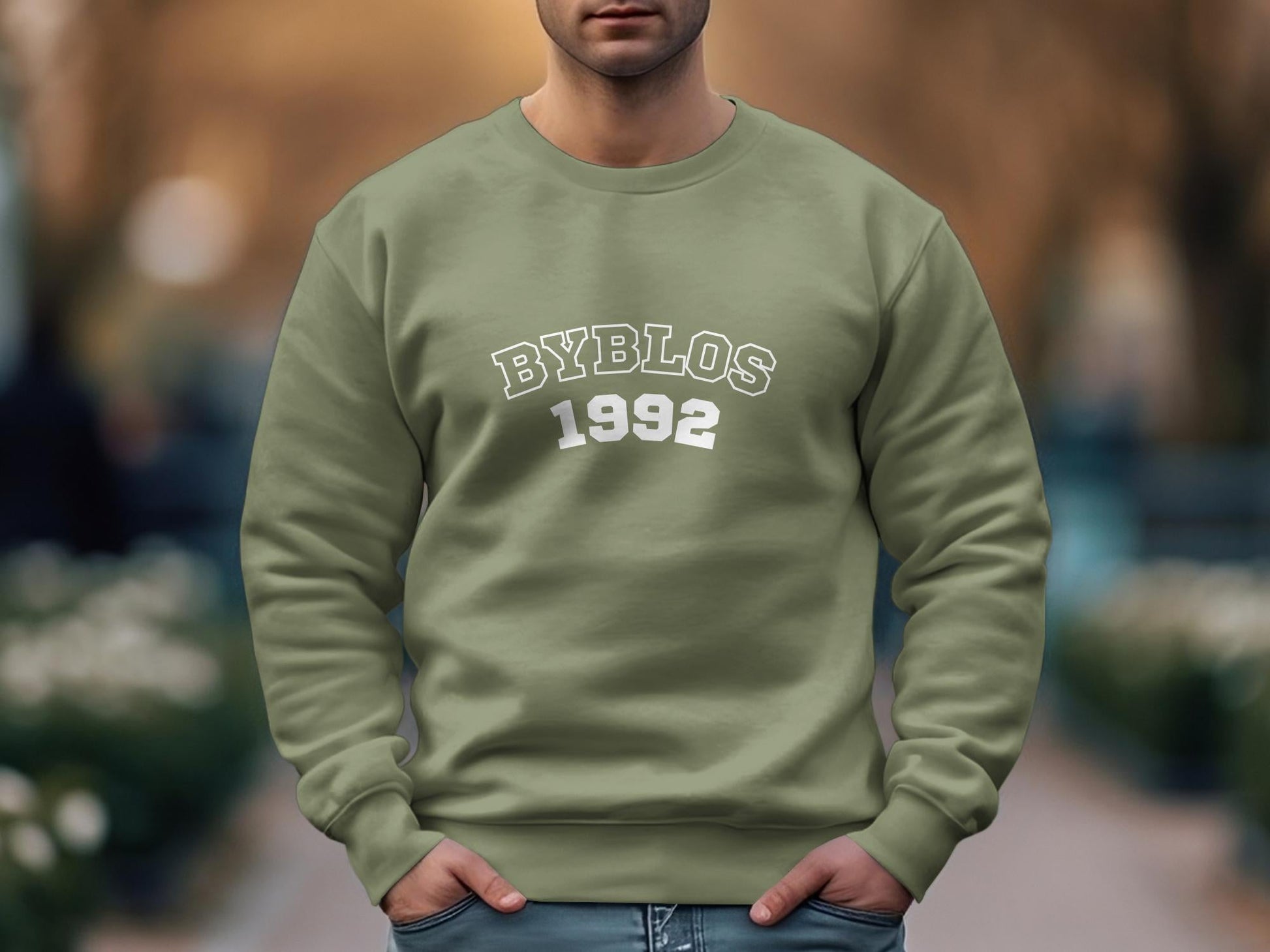 Byblos Jbeil Crewneck Sweatshirt - Sweatshirt - Middle Shark