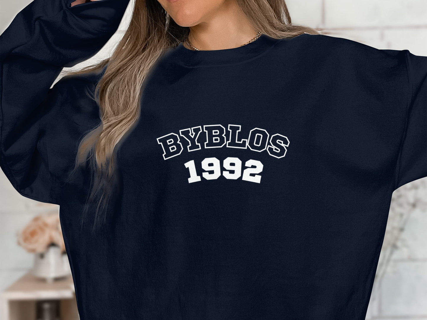 Byblos Jbeil Crewneck Sweatshirt - Sweatshirt - Middle Shark