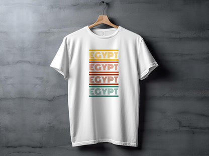 Egypt Multi Colors T-shirt - T-Shirt - Middle Shark