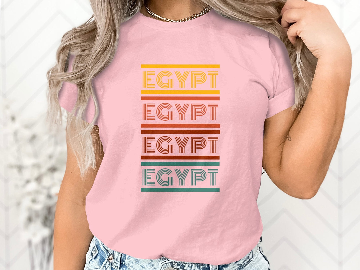 Egypt Multi Colors T-shirt - T-Shirt - Middle Shark