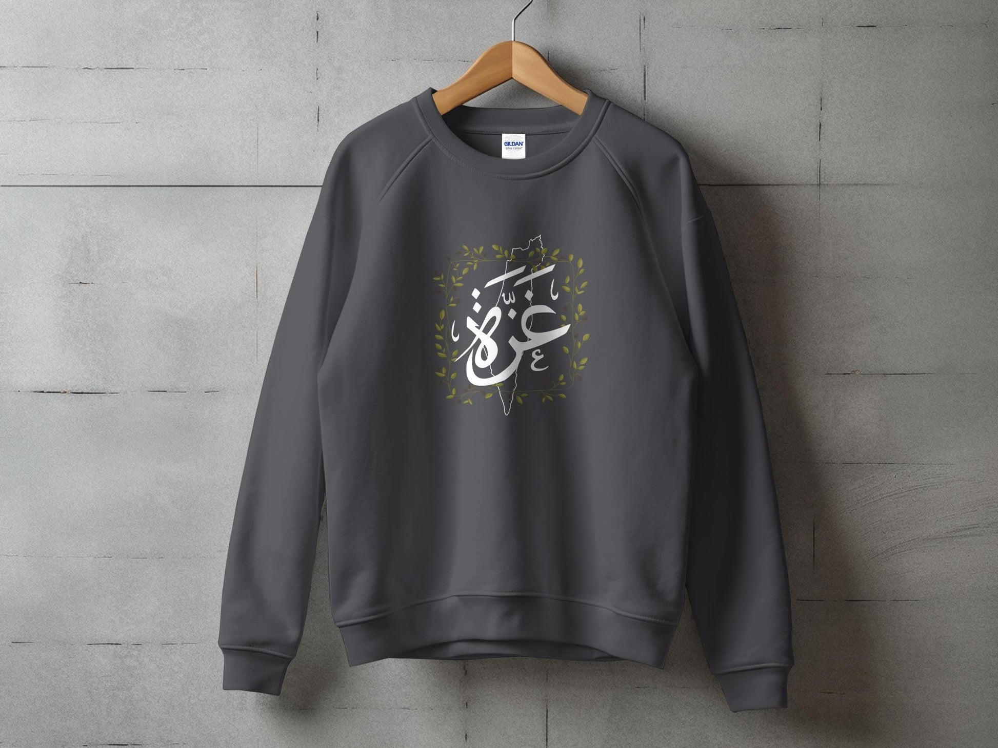 Gaza Crewneck Sweatshirt - Sweatshirt - Middle Shark