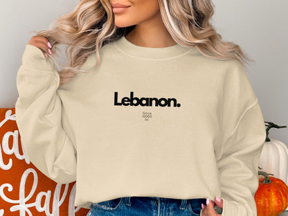 Lebanon Classic 10000BC Crewneck Sweatshirt - Sweatshirt - Middle Shark