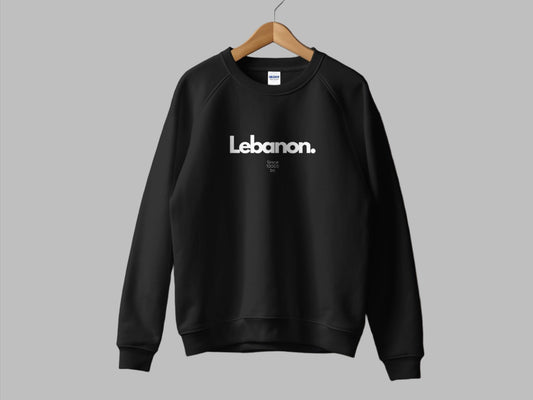 Lebanon Classic 10000BC Crewneck Sweatshirt - Sweatshirt - Middle Shark