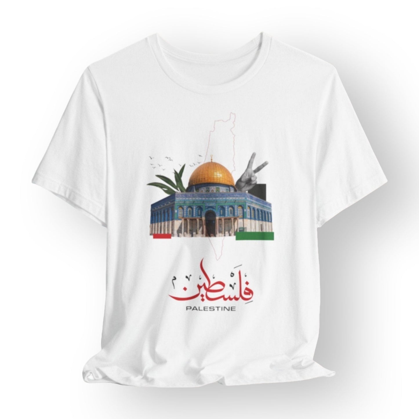 Palestine Al - Aqsa Mosque T - shirt - T - Shirt - Middle Shark