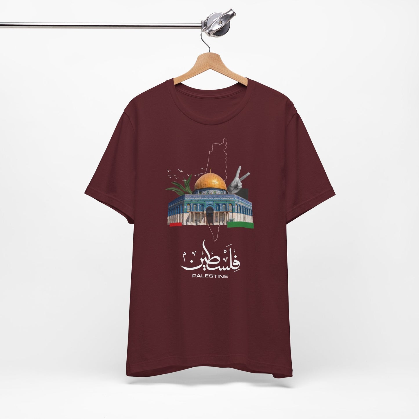 Palestine Al-Aqsa Mosque T-shirt - T-Shirt - Middle Shark