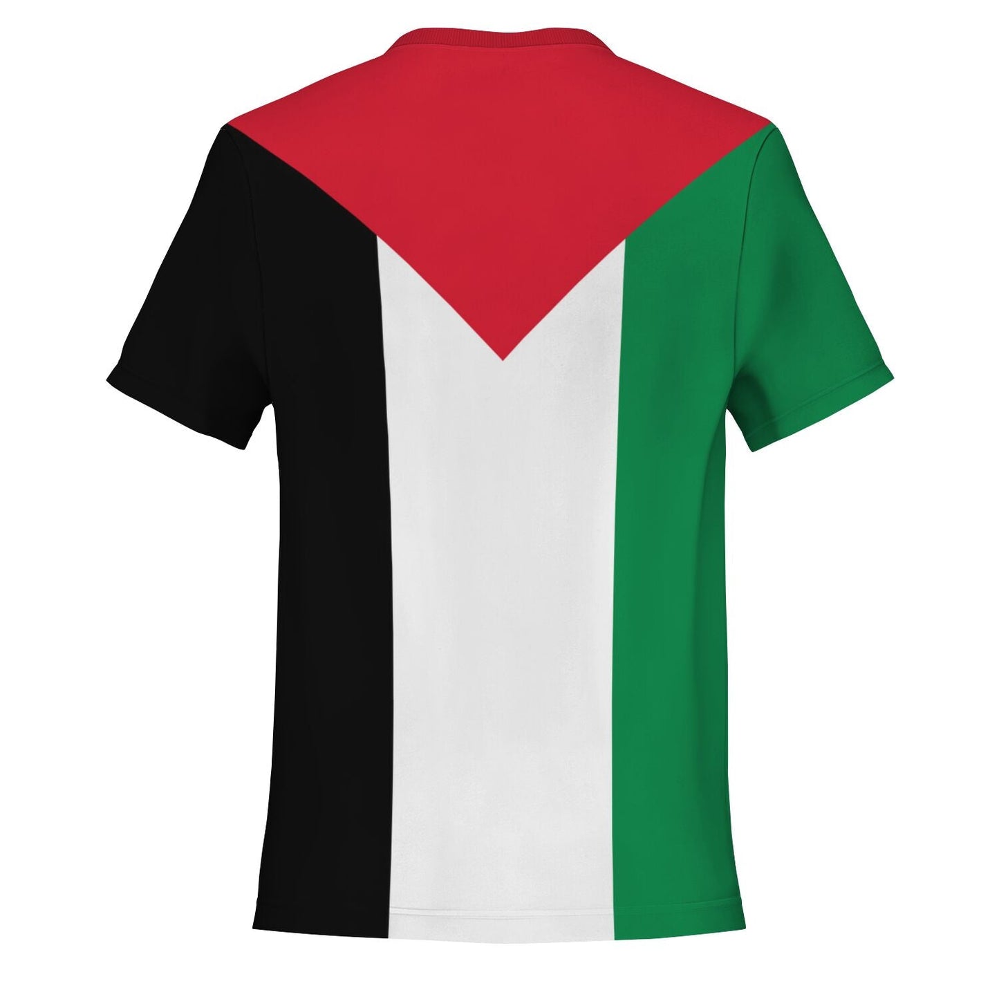 Palestine Flag All Over Print Pocket T - shirt - Pocket T - shirt - AOP - Middle Shark