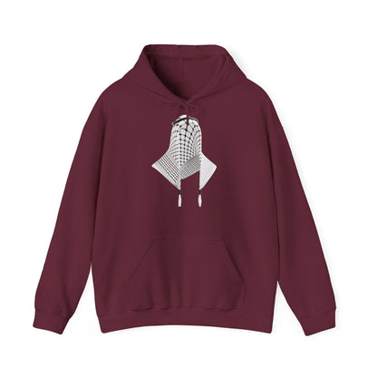 Palestine Scarf Apparel Collection - Sweatshirt, Hoodie & T-shirt - Sweatshirt - Middle Shark