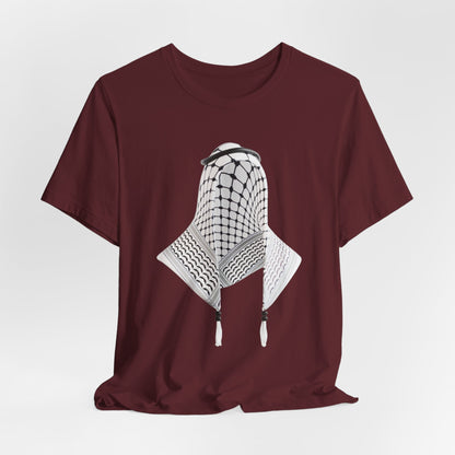 Palestine Scarf Apparel Collection - Sweatshirt, Hoodie & T-shirt - Sweatshirt - Middle Shark