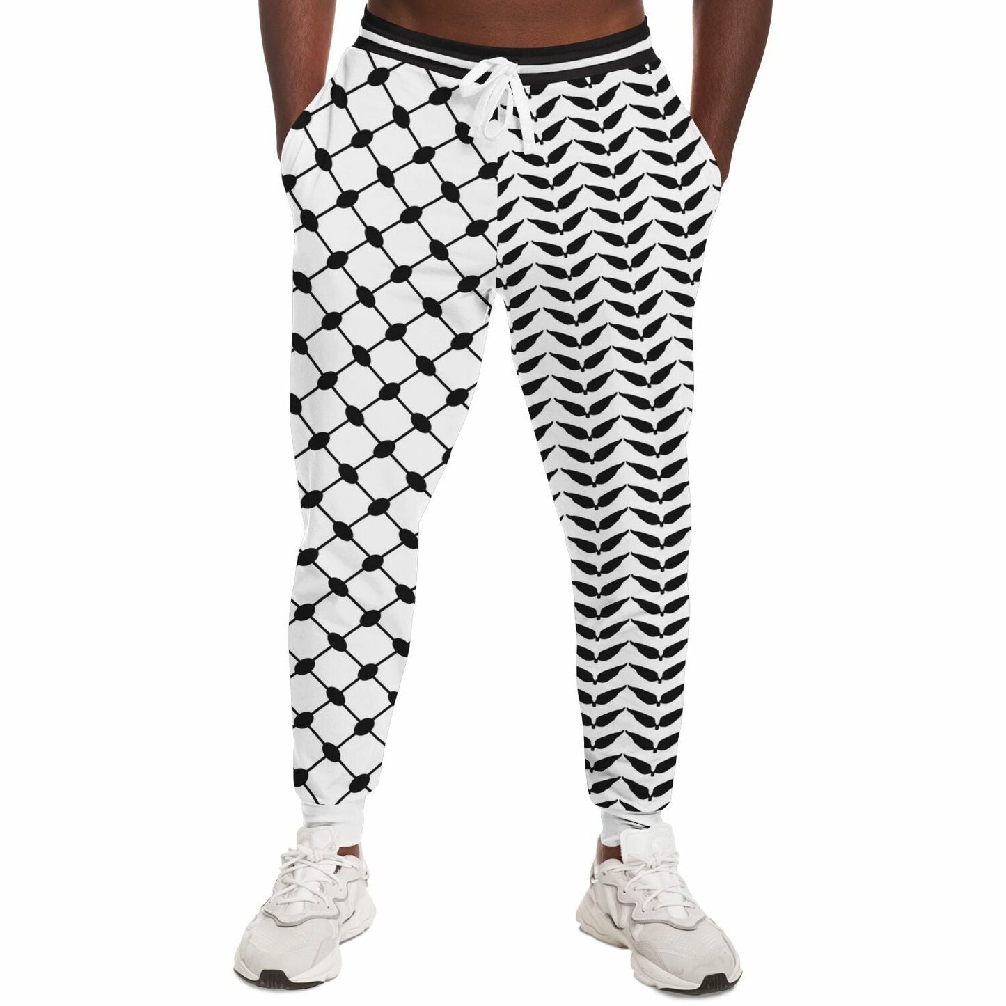 Palestinian Keffiyeh Jogger - Fashion Jogger - AOP - Middle Shark