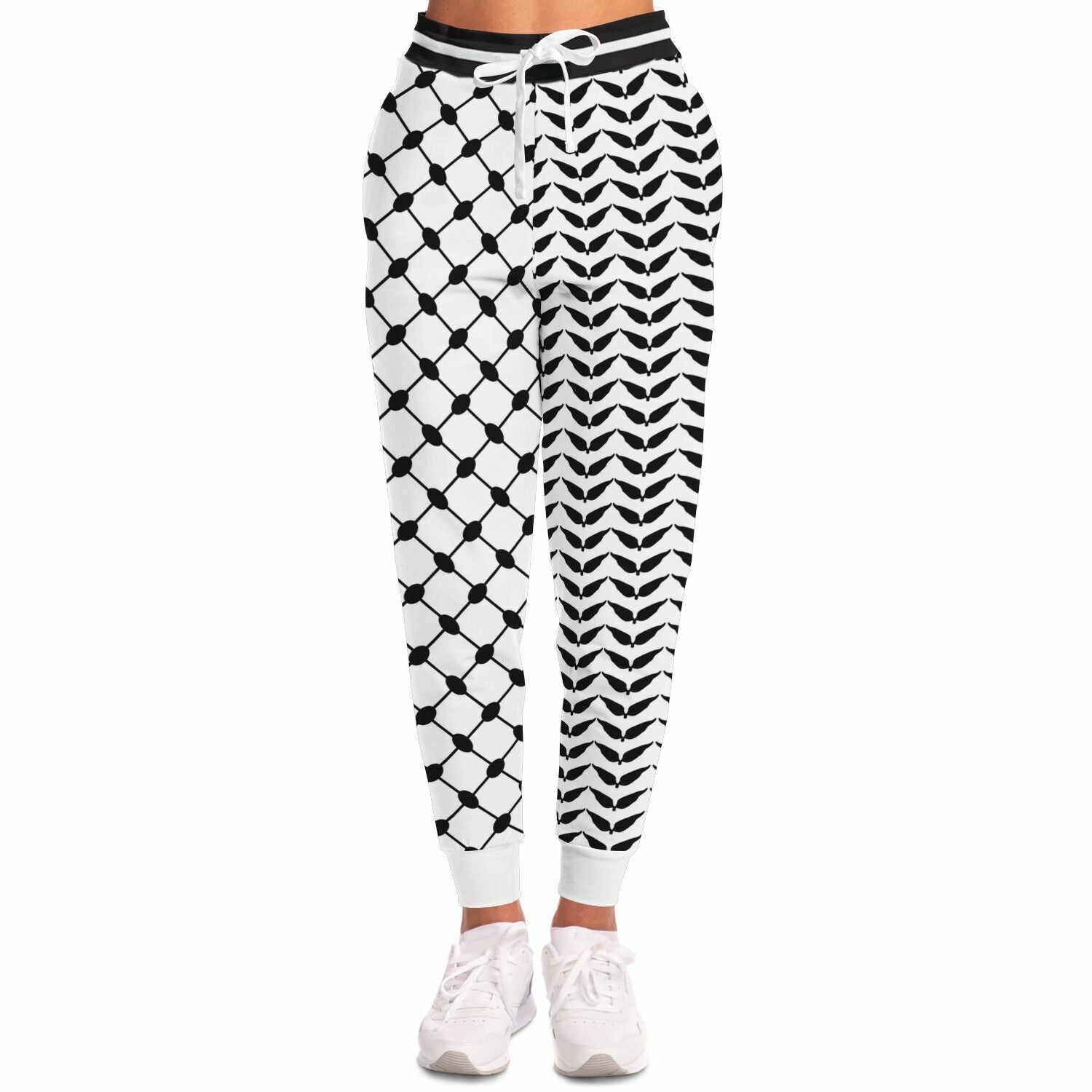 Palestinian Keffiyeh Jogger - Fashion Jogger - AOP - Middle Shark