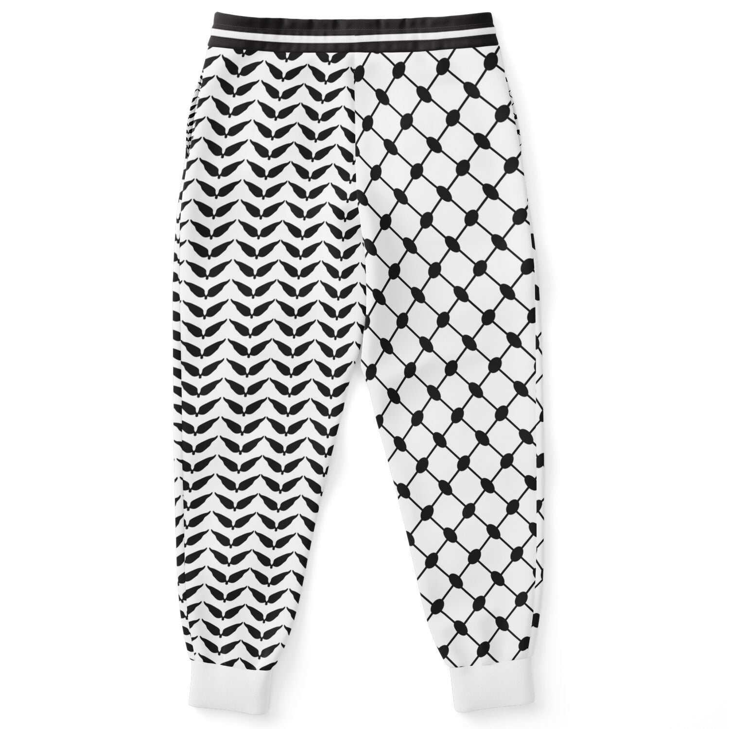 Palestinian Keffiyeh Jogger - Fashion Jogger - AOP - Middle Shark