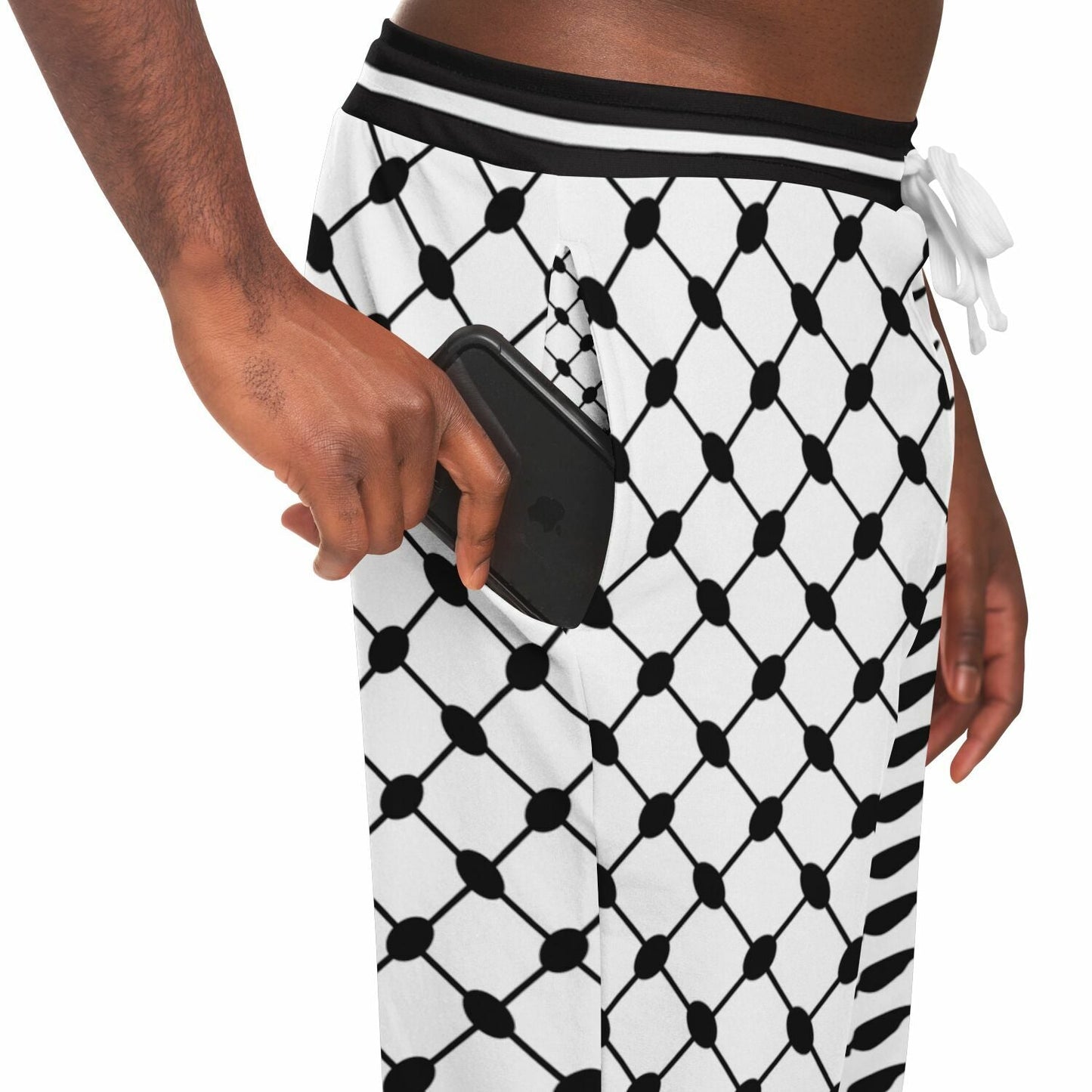 Palestinian Keffiyeh Jogger - Fashion Jogger - AOP - Middle Shark