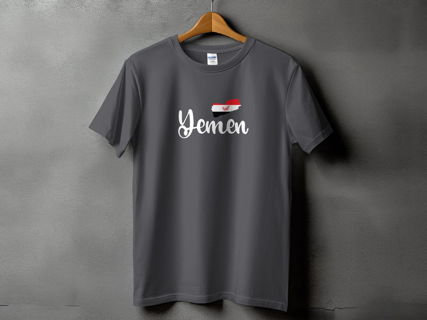 Yemen Map Tshirt - T-Shirt - Middle Shark